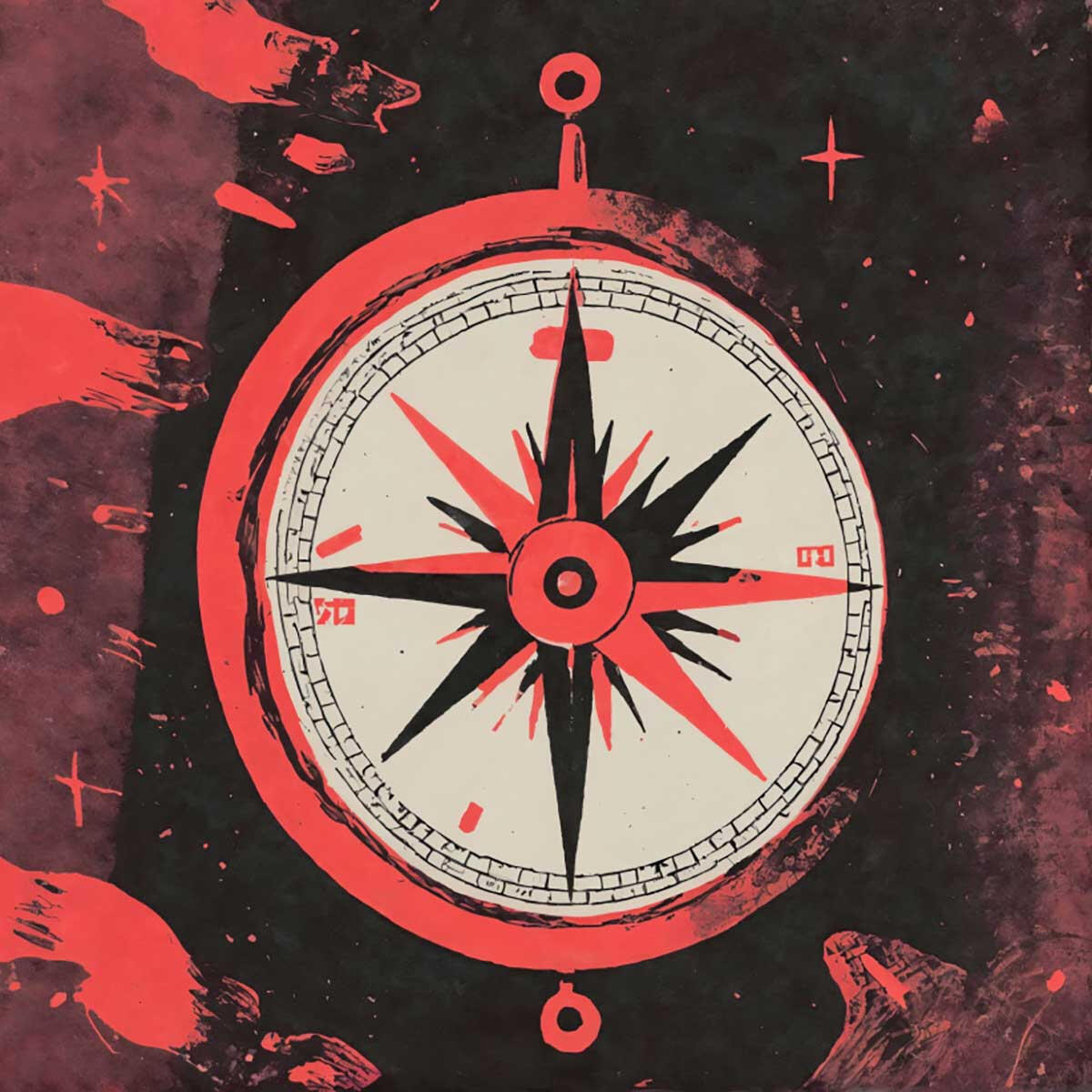 illustrated compass